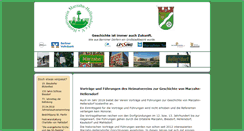 Desktop Screenshot of heimatverein-marzahn.de